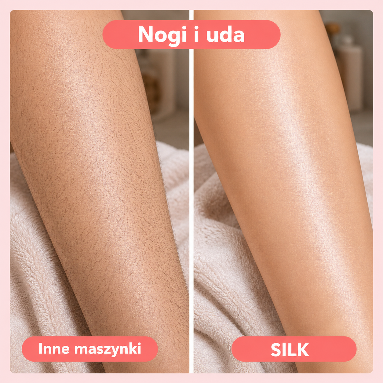 Nogi i uda - efekt SILK